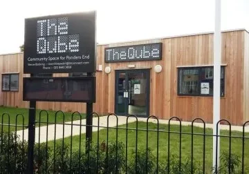 Free standing sign with notice case illuminated building sign Free standing sign with notice case illuminated building sign